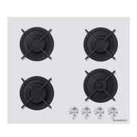 Газовая варочная панель MAUNFELD (Маунфилд) LIGHT EGHG.64.1CW/G белый