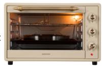 Мини-печь NORDFROST (Нордфрост) RC 600 YR бежевый РЕТРО