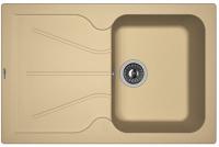 Кухонная мойка Florentina (Флорентина) Гаттинара 780, капучино