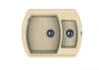 Кухонная мойка Florentina (Флорентина) Нире 630К, шампань