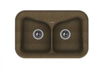 Кухонная мойка Florentina (Флорентина) Крит 780А, коричневый