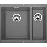 Кухонная мойка Blanco (Бланко) SubLine 340/160-u алюметаллик с клапаном-автоматом