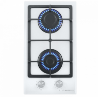 Газовая варочная панель MAUNFELD (Маунфилд) EGHG.32.3CW/G белый + ВИДЕО О ТОВАРЕ