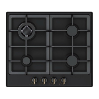 Газовая варочная панель Midea (Мидеа) Q452SFD-BL