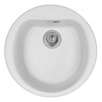 Кухонная мойка Granula (Гранула) GR-5101 wh, арктик