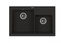 Кухонная мойка Florentina (Флорентина) Касси 780, черный