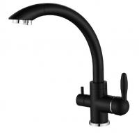 Смеситель для кухни Paulmark (Паульмарк) Essen Es213001-401, антрацит