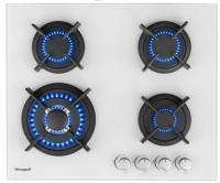 Газовая варочная панель Weissgauff (Вайсгауф) HGG 640 WG Nano Glass