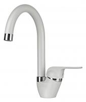 Смеситель для кухни Granula GR-1024 wh, арктик