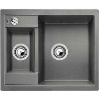 Кухонная мойка Blanco (Бланко) Metra 6 алюметаллик с клапаном-автоматом