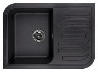 Кухонная мойка Granula (Гранула) GR-7001 bl, черный