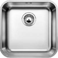 Кухонная мойка Blanco (Бланко) Supra 400-u с корзинчатым-вентилем
