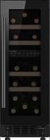 Встраиваемый винный шкаф Weissgauff (Вайсгауф) WWC-17 DB DualZone