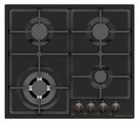 Газовая варочная панель Zigmund-Shtain (Зигмунд-Штайн) GN 88.61 A + ВИДЕО О ТОВАРЕ