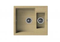 Кухонная мойка Florentina (Флорентина) Липси 580К, бежевый