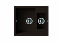 Кухонная мойка Florentina (Флорентина) Липси 580К, мокко