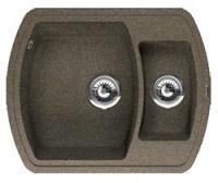 Кухонная мойка Florentina (Флорентина) Нире 630К, коричневый