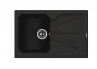 Кухонная мойка Florentina (Флорентина) Гаттинара 780, антрацит