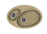 Кухонная мойка Florentina (Флорентина) Селена 780, бежевый