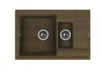 Кухонная мойка Florentina (Флорентина) Липси 780К, коричневый