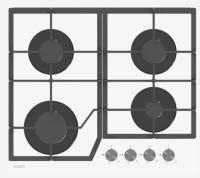 Газовая варочная панель Candy (Канди) CHXG64CNW