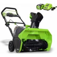 Снегоуборщик аккумуляторный GreenWorks GD40SB (2600607)