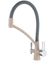 Смеситель для кухни Paulmark (Паульмарк) Holstein Ho213165-302, песок