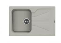 Кухонная мойка Florentina (Флорентина) Гаттинара 780, грей