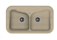 Кухонная мойка Florentina (Флорентина) Крит 860, песочный