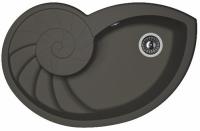 Кухонная мойка Florentina (Флорентина) Наутилус, антрацит