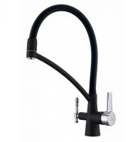 Смеситель для кухни Paulmark (Паульмарк) Holstein Ho213165-401, антрацит