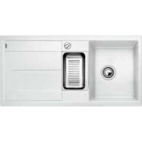 Кухонная мойка Blanco (Бланко) Metra 6 s белый с клапаном-автоматом