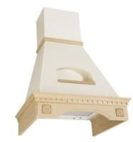 Вытяжка Elikor (Эликор) Бельведер Флореале 60П-650-П3Д бежевый/дуб неокрашенный