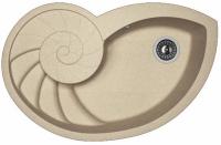 Кухонная мойка Florentina (Флорентина) Наутилус, Песочный