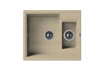 Кухонная мойка Florentina (Флорентина) Липси 580К, песочный