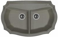 Кухонная мойка Florentina (Флорентина) Эмилия 870, черный