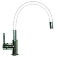 Смеситель Florentina Flex, цвет белый