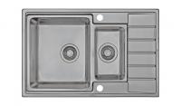 Кухонная мойка Seaman Eco Roma SMR-7850B Slam-shut (два отв.)