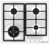 Газовая варочная панель Zigmund-Shtain (Зигмунд-Штайн) GN 88.61 W + ВИДЕО О ТОВАРЕ