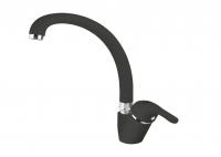 Смеситель для кухни Florentina Омега AV, черный