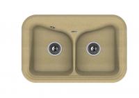 Кухонная мойка Florentina (Флорентина) Крит 780А, бежевый