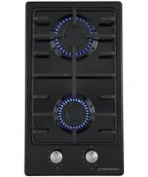 Газовая варочная панель MAUNFELD (Маунфилд) EGHE.32.3EB/G черный + ВИДЕО О ТОВАРЕ