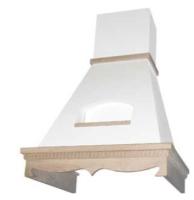 Вытяжка Elikor (Эликор) Бельведер 90П-650-П3Д бежевый/дуб неокрашенный