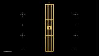 Индукционная варочная панель Kuppersbusch (Купперсбуш) KMI 9850.0 SR Gold
