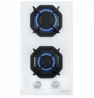 Газовая варочная панель MAUNFELD (Маунфилд) EGHG.32.2CW/G белый + ВИДЕО О ТОВАРЕ