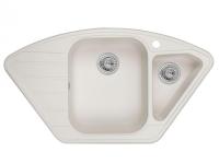Кухонная мойка Granula (Гранула) GR-9101 wh, арктик