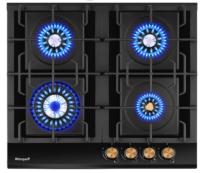 Газовая варочная панель Weissgauff (Вайсгауф) HGG 6445 BL Volcano Burner