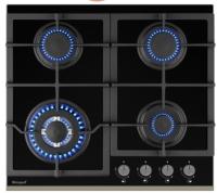 Газовая варочная панель Weissgauff (Вайсгауф) HGG 645 BGXBV