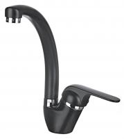 Смеситель для кухни Granula GR-2024 bl, черный