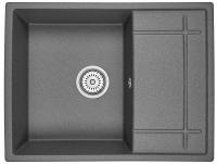 Кухонная мойка Granula (Гранула) GR-6501 gr, графит